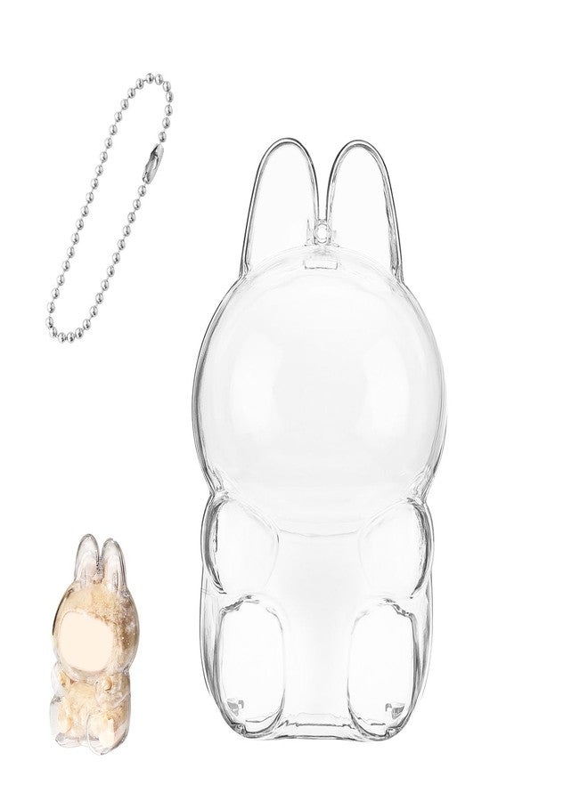 Aerbee Protective Case for LABUBU, Thickening Figures Storage Bag for Dolls, Keychain Bag for Figure, Portable Closure Dustproof Collectibles Case for Figures (Sitting) - Image 1